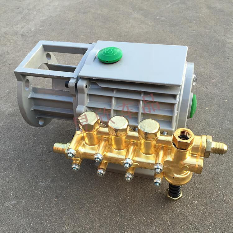 适配适用于通用型黑猫神球神龙ql280380型高压清洗机配件洗车机铜泵头