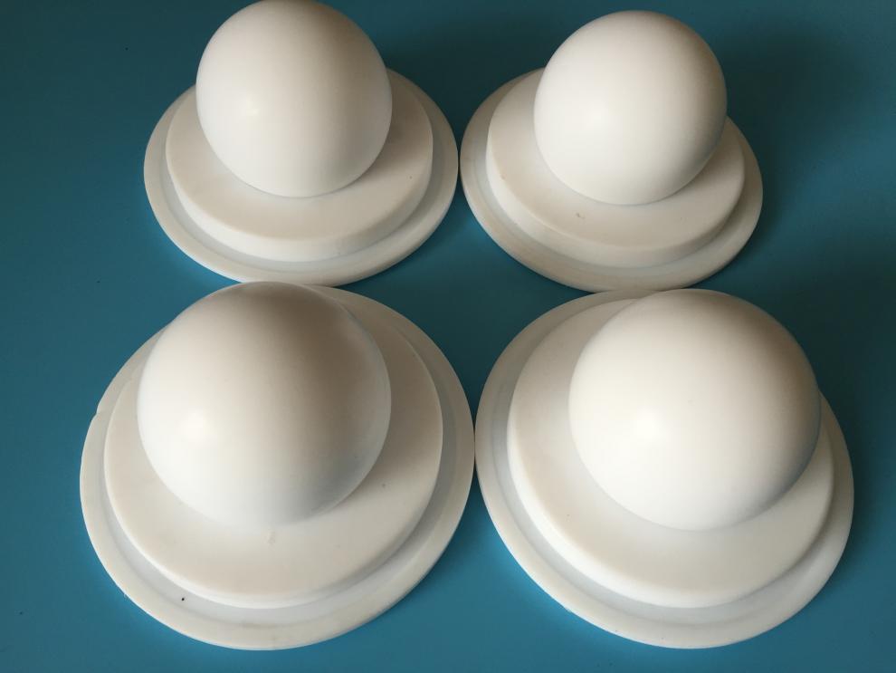 qby5065气动隔膜泵球四氟球垫聚四氟乙烯止回阀球阀座球外径57球座