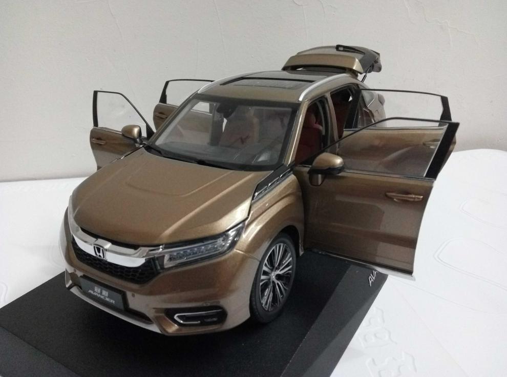 118广汽本田冠道hondaavancier合金汽车模型摆件宝石红顺丰