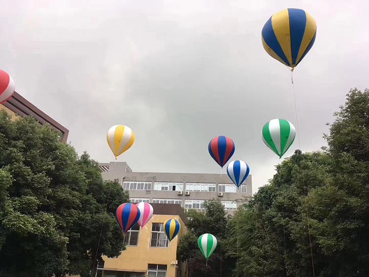 广告空飘气球 升空热气球造型大气球大型空飘定制log