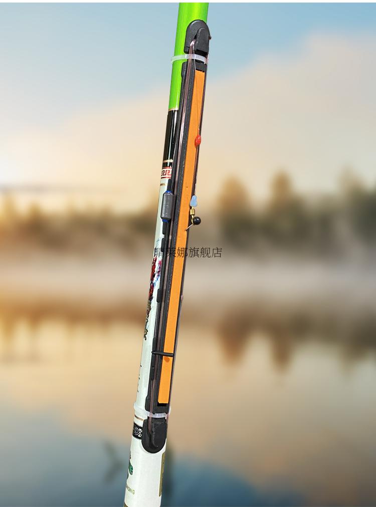 手杆鱼竿绕线器鱼竿绕线夹通用台钓卡杆绕线板鱼线收线器快速缠线卡