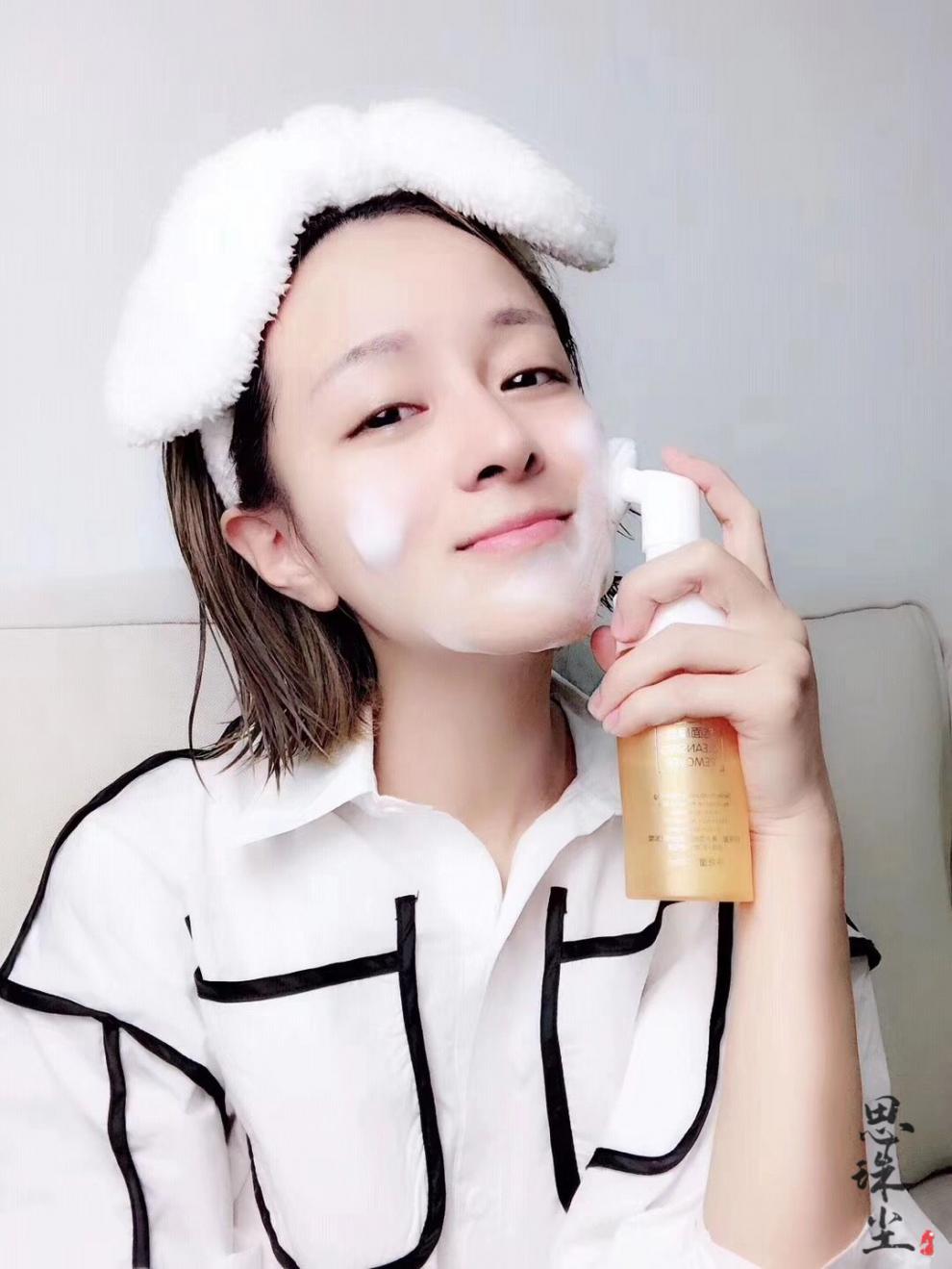 玛姿宝洗卸二合一洁面摩丝120ml洗面奶清洁面温和氨基酸黄金胜肽洗面