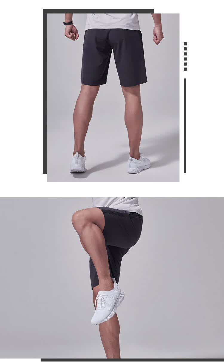 李宁(li-ning)正品专卖短裤男舒适休闲裤运动生活系列速干透气轻薄