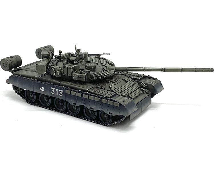 俄罗斯t80主战坦克模型t80 t-80bv主战坦克 红蜡灯罩拼接履带蚀刻片