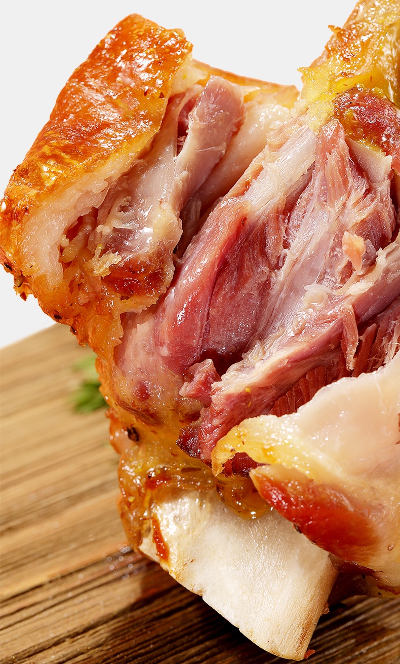 下厨房德式脆皮猪肘 德国风味咸猪手咸蹄膀半成品烤猪肘子腌制猪蹄 子