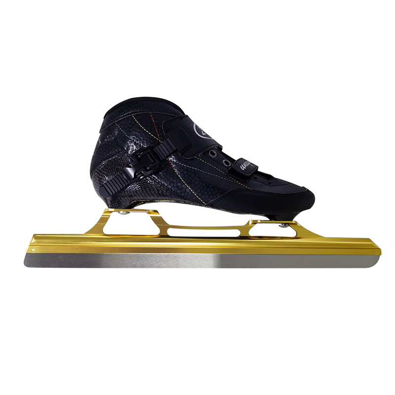 滑冰鞋冰刀 zico速滑冰刀鞋碳纤维轮滑大道短道定位儿童脱位速滑刀真