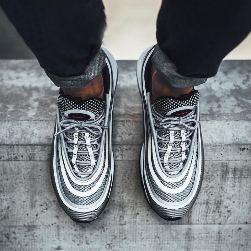 耐克(nike)air max 97男子弹头运动气垫跑步鞋 dh1085 dm8588 浅石黑