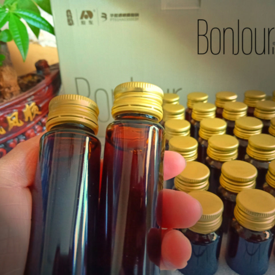 木婉清小金瓶玻尿酸透明质酸钠弹性胶原蛋白肽饮私人定制红色