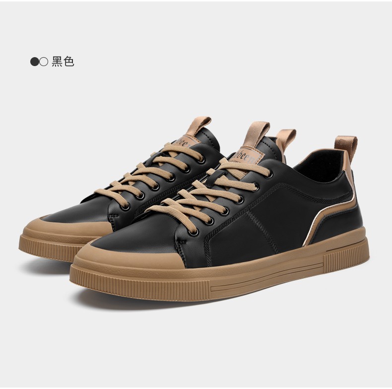 cabbeen卡宾男鞋板鞋男春季男士休闲鞋男2022潮流舒适鞋靴韩版小白鞋