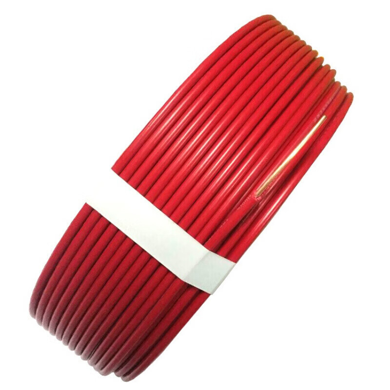 零售电线电缆平方多股软线家装布线绝缘电源线红色100米