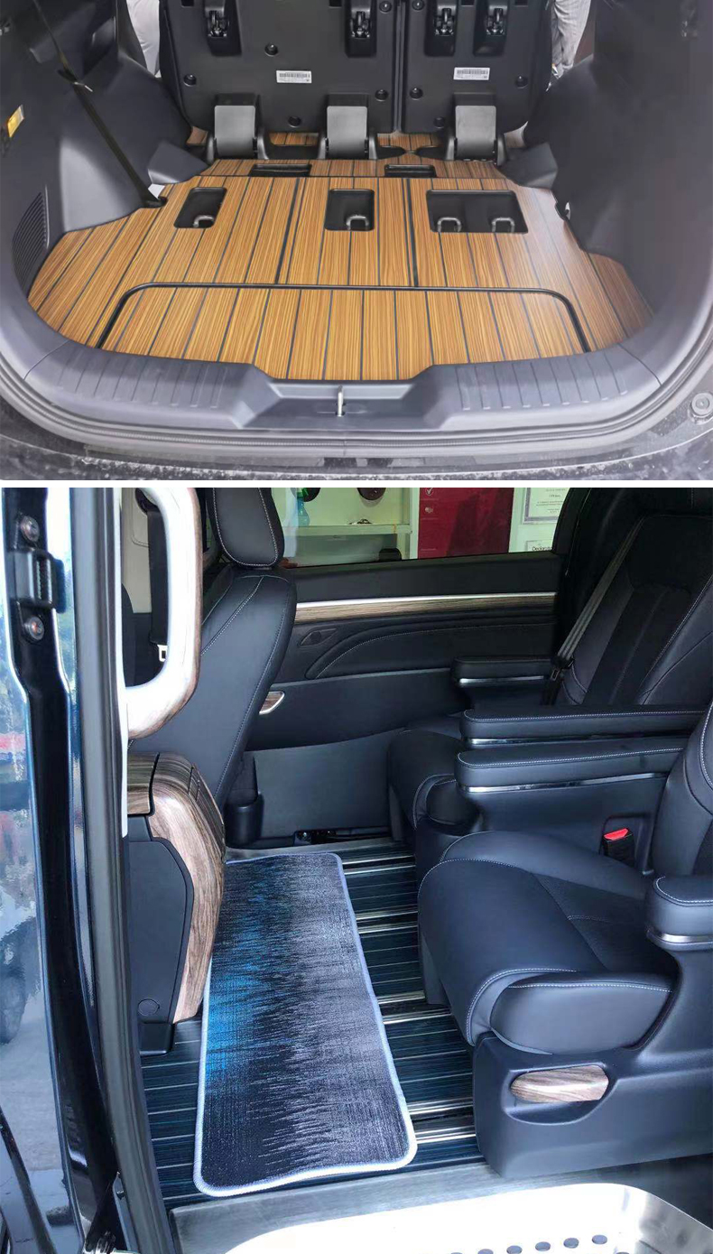 用于传祺m8木地板改装21款m8专用实木地板商务车传祺gm8木地板 【全国