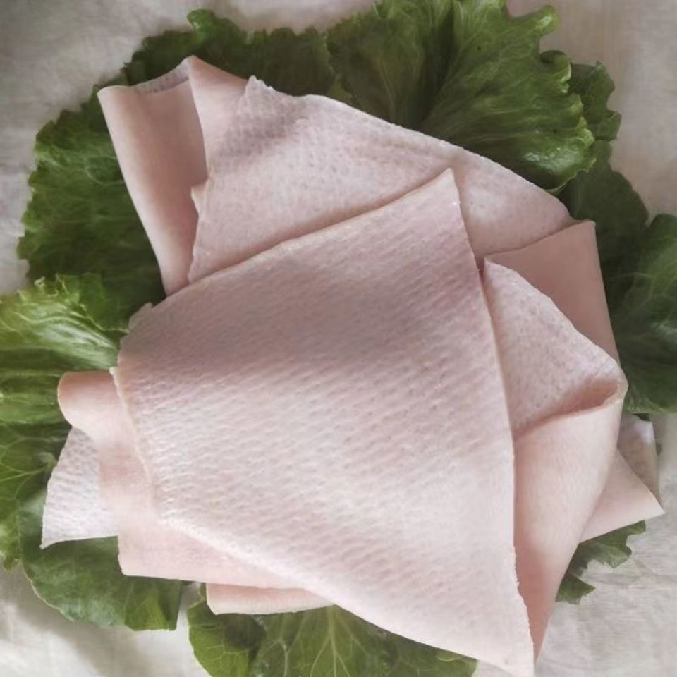 新鲜发货农家新鲜土猪皮去毛去油精猪皮生猪皮熬皮肉冻农家精选新鲜土