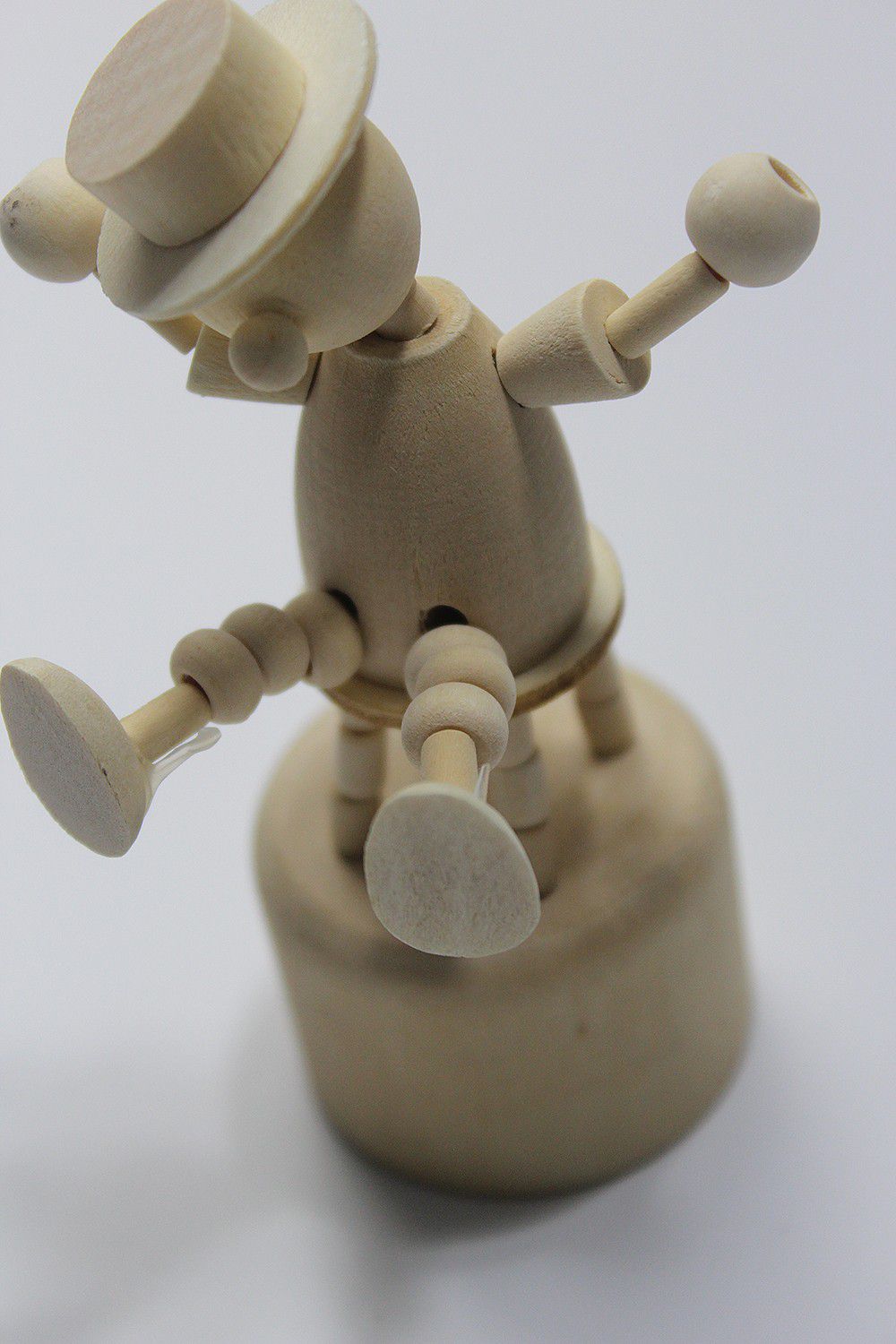 发条家无聊了玩玩小傀儡能活动小木偶1个