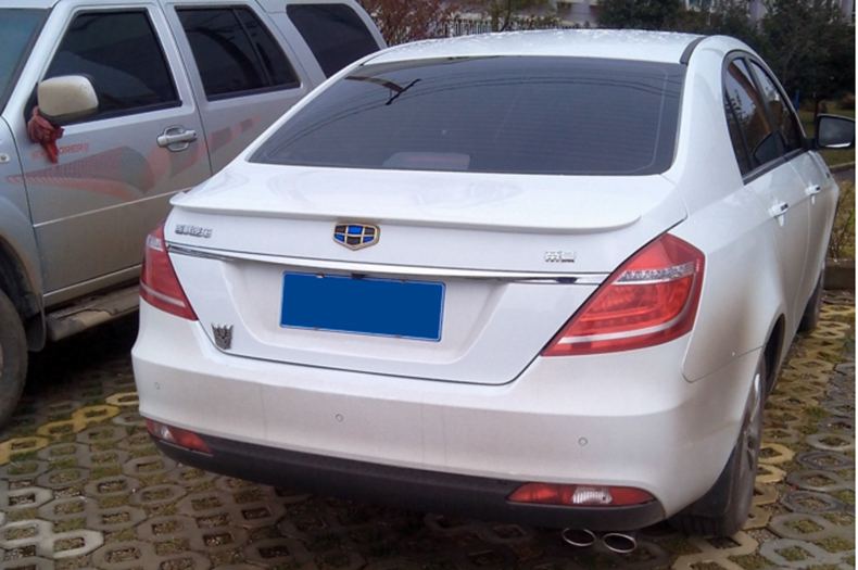 英罗适用于吉利帝豪装饰尾翼帝豪ec718715改装尾翼帝豪免打孔压尾翼