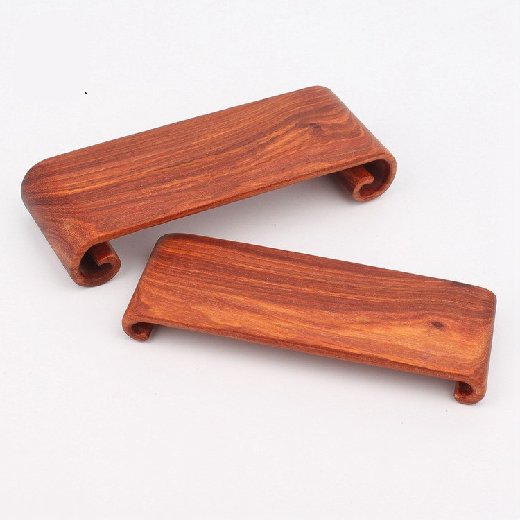 红木工艺品摆件底座实木质奇石木座印章玉石佛像木托小书卷红檀a01款