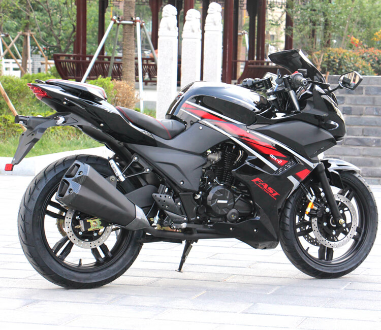 可上牌重型机车250双缸电喷摩托车跑车整车地平线街车公路赛趴赛 磨砂