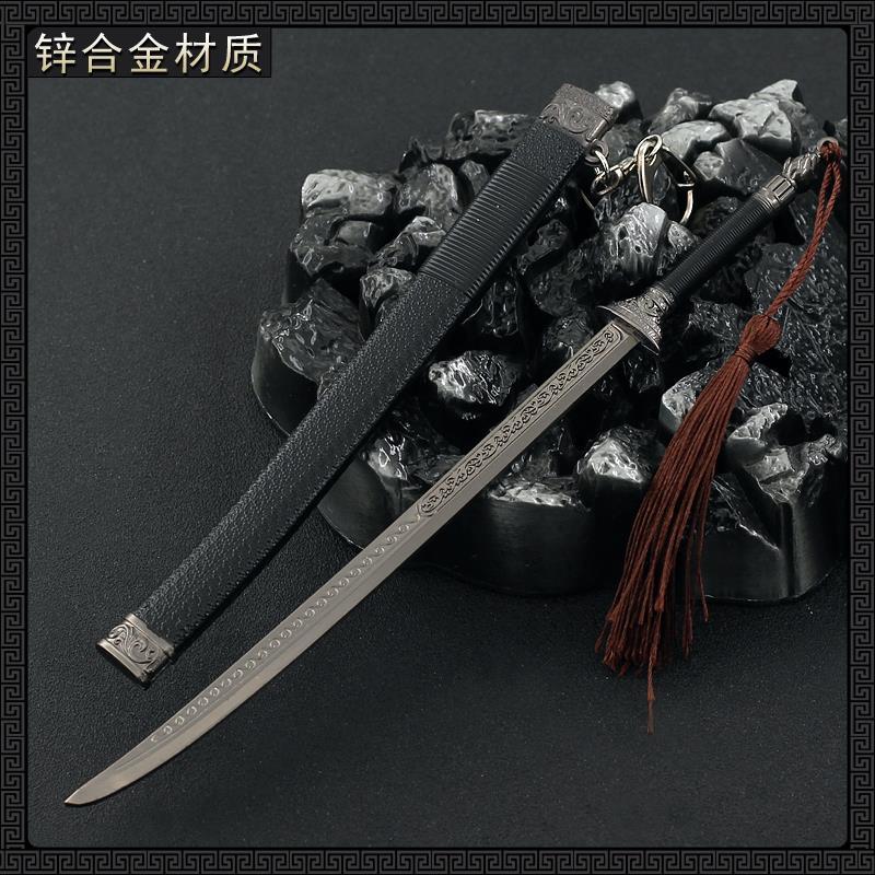 桃花剑神邓太阿剑雪中悍刀行陈芝豹梅子酒绣冬刀春雷金属模型火云