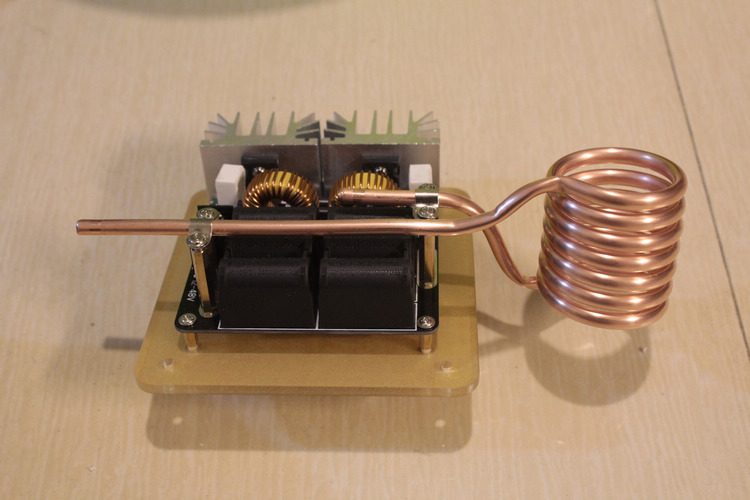 vs感应加热机套件diy小型高频加热机焊铜管高频淬火器熔金炉irouez可