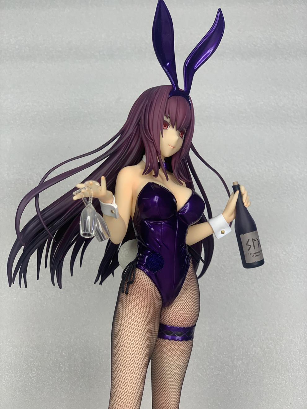 斯卡哈兔女郎 alter fate fgo斯卡哈 真黑丝袜兔女郎装1/7pvc散货