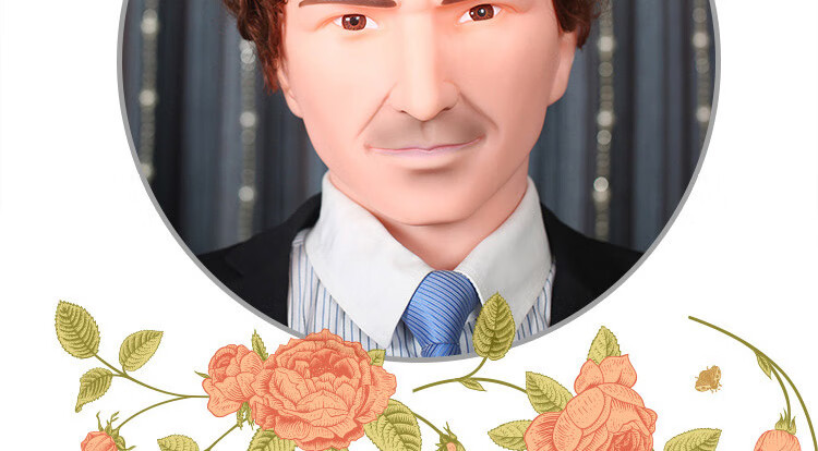 充气娃娃女用性玩具 仿真帅气男丹尼半实体娃娃女用真人偶女性自卫器