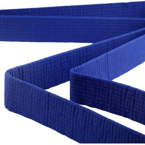 跆拳道腰带绣字色带黑带定制儿童道带刺绣棉芯跆拳道用品带子蓝红带1