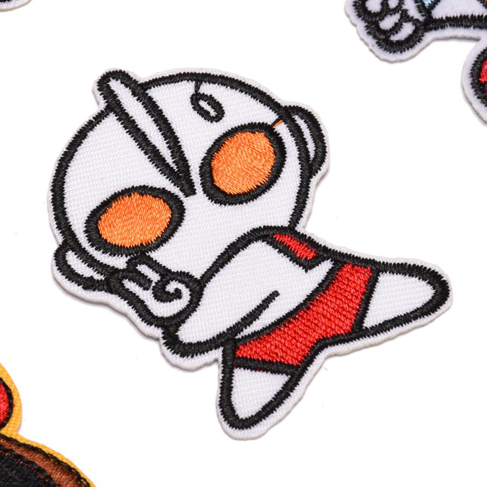 动漫卡通人物奥特曼布贴补丁贴花超人可缝可烫儿童衣服破洞修补贴 1