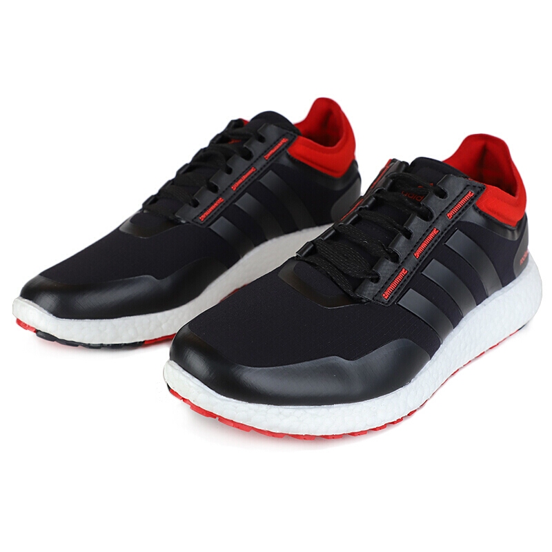 阿迪达斯adidas跑步鞋男秋冬新款rocketboost保暖减震透气跑步鞋eh