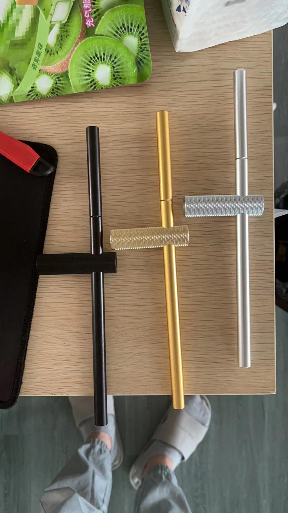 噼啪筒连发铝合金竹筒枪8090后怀旧竹管炮软弹枪儿童童年男孩玩具基础