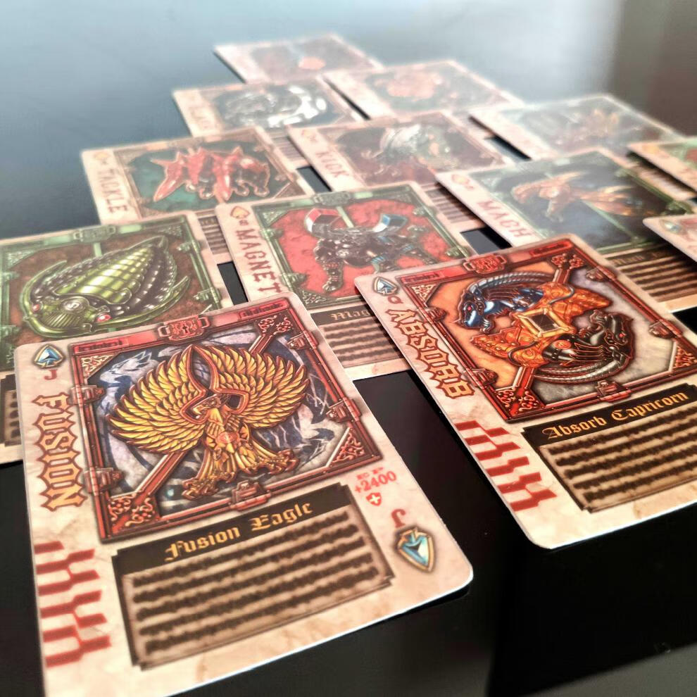 假面骑士剑csm扑克牌定做桌游定制卡牌自制卡全套diy卡片54张 塑封版