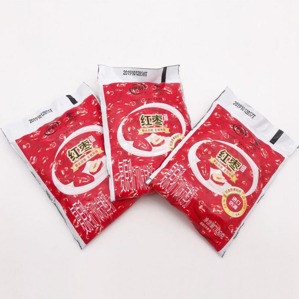 红枣风味酸奶100g10袋20袋原味风味发酵乳早餐酸奶袋装原味0蔗糖各10