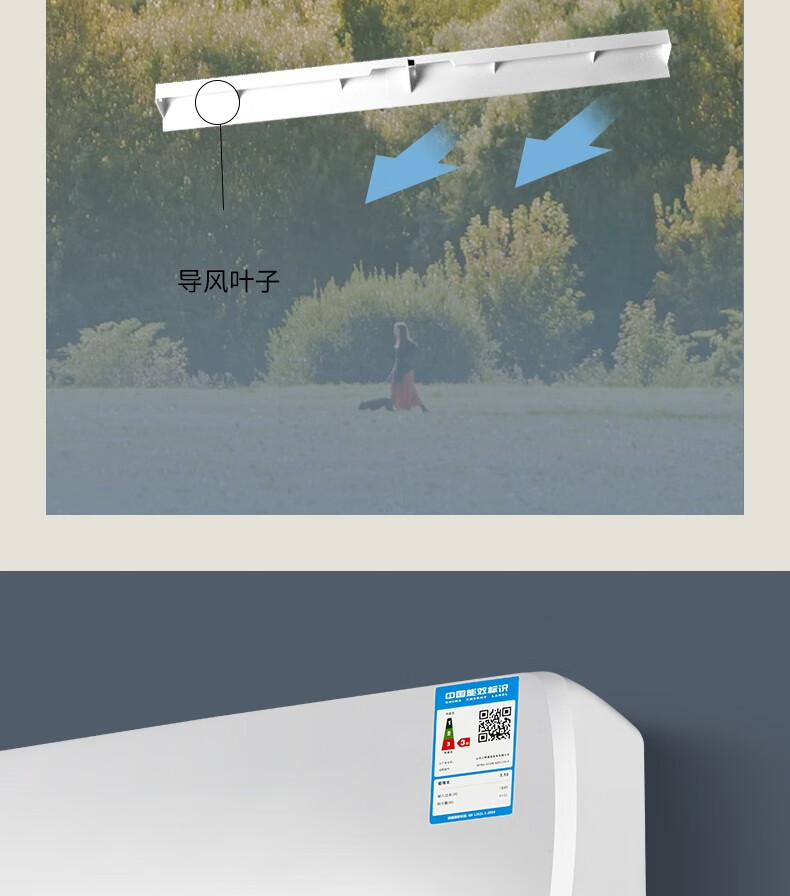 小鸭littleduck空调2匹冷暖空调挂机定速节能轻音强力除湿家用壁挂式