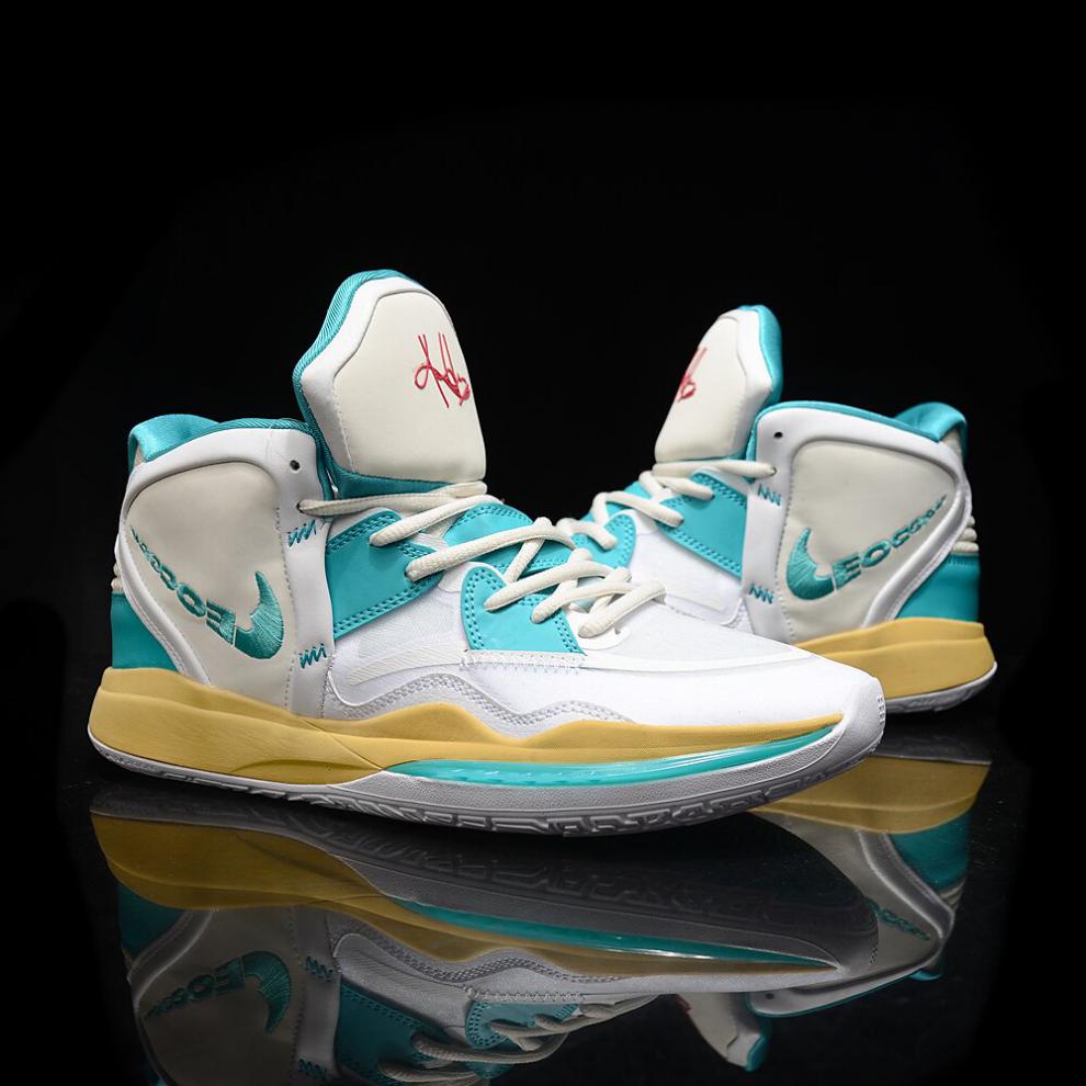 文8篮球鞋迷彩7鸳鸯外星人中国年主题实战耐磨 欧文7蓝红绿 46【图片