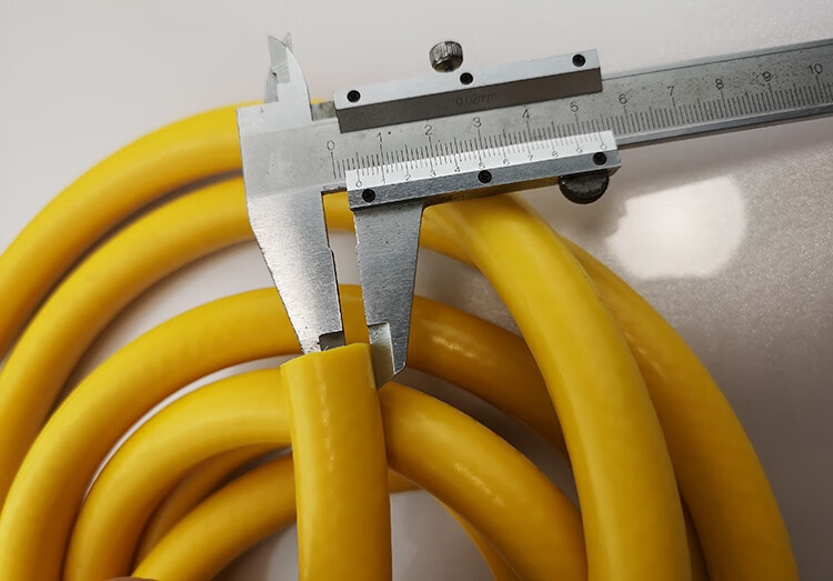 液化气天然气煤气管加厚软管子爆燃气热水器家用煤气灶橡胶气管 六层