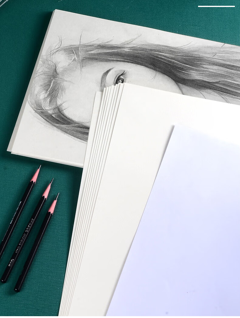 2k素描纸学生用美术生绘画纸专用纸2开4开8开16开小学生幼儿园画画纸