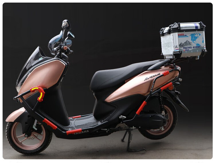 雅马哈巡鹰前后保险杠适用125防摔杠jym125t-3前护杠后包围防护架改装