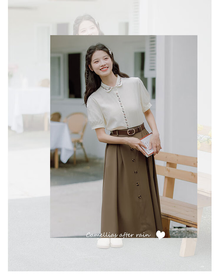 拉夏贝尔la夏季穿搭教资面试衣服教师穿搭夏季通勤女装轻熟风职业套装