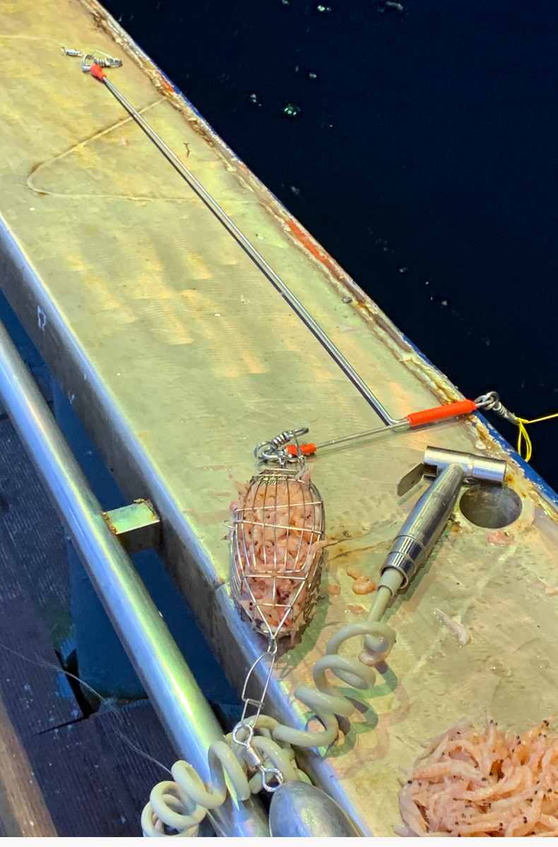 海钓配件天平钓组串钩钓鱼不锈钢沉底船钓深海打窝器打窝器定点野钓