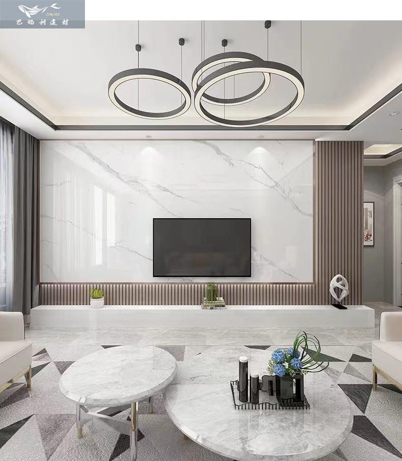 bml岩板背景墙电视背景墙2021新款岩板悬空电视背景墙轻奢现代简约