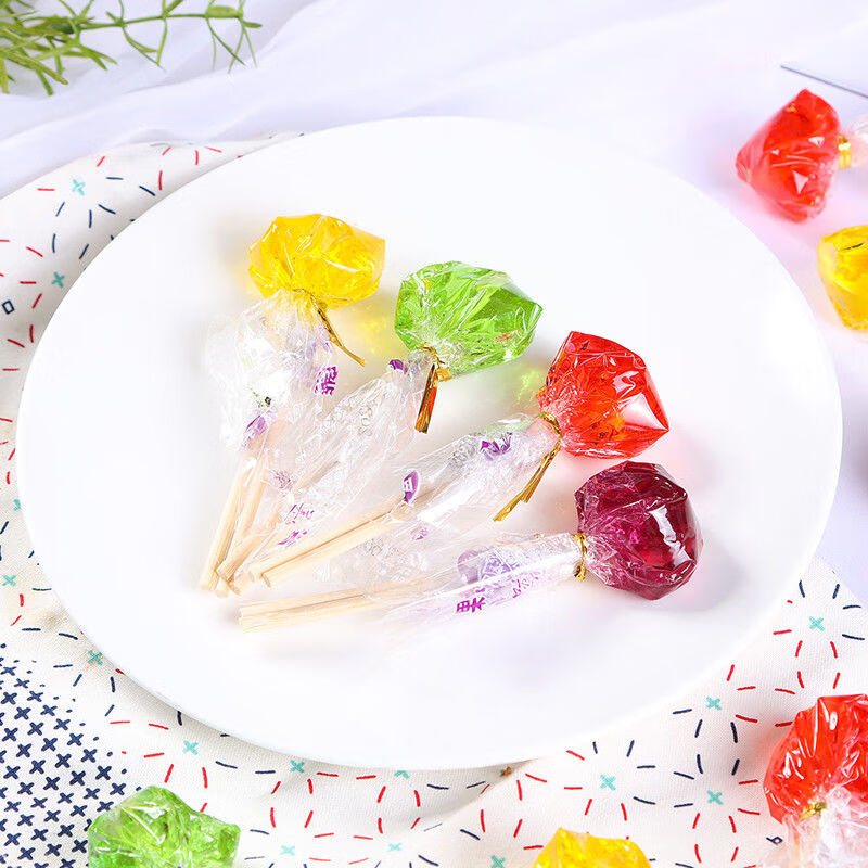 拉丝糖黏牙糖麦芽糖牙签糖104片糖果 玉米拉丝糖1包【约65条】【图片