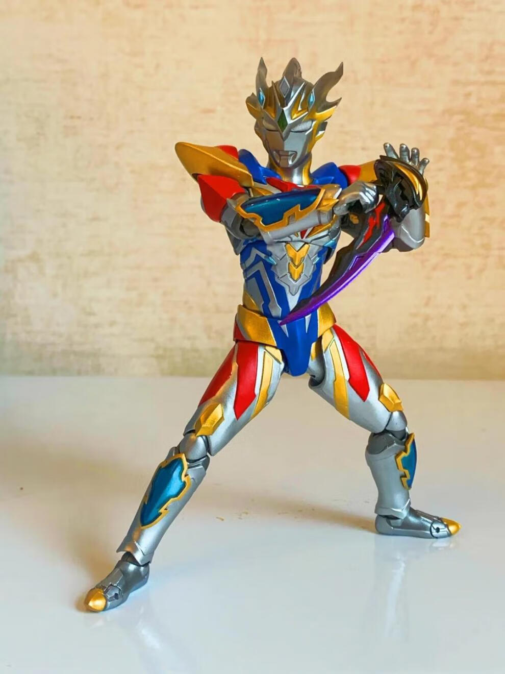 泽塔奥特曼德尔塔天爪儿童关节可动玩具人偶模型礼物摆件 【shf欧布