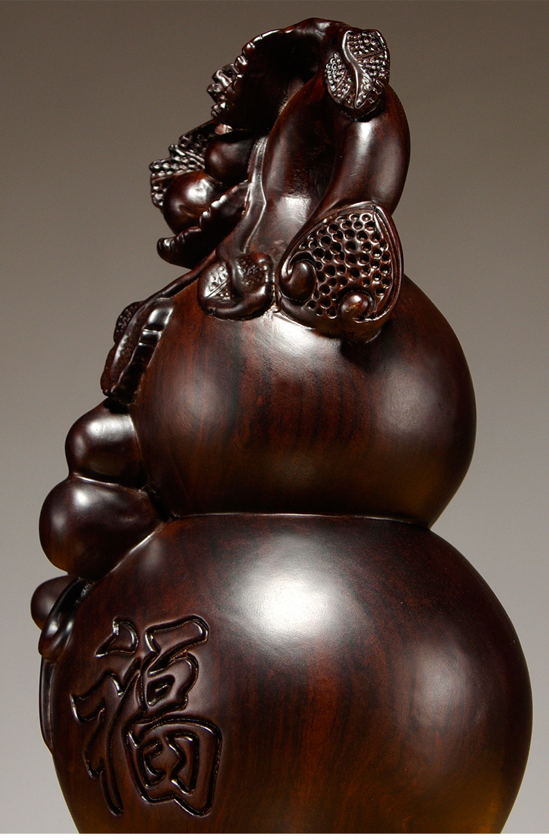 花梨精雕葫芦【高15cm】【图片 价格 品牌 报价】-京东