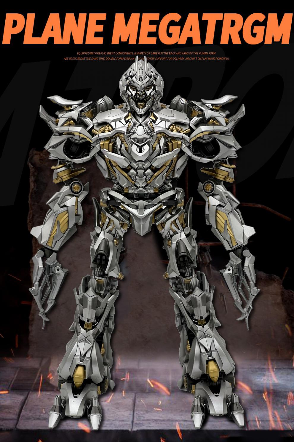 变形金刚霸天虎mpf放大版mpm08改飞机威震v天t08变形