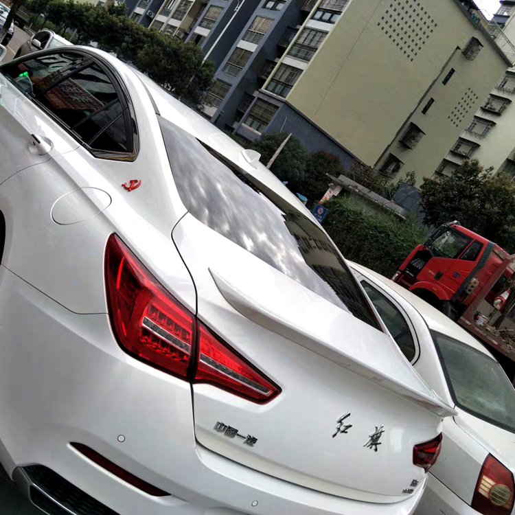 诺纳 适用于专用于红旗h5尾翼 19款新红旗h5改装压尾翼 h5原厂款免