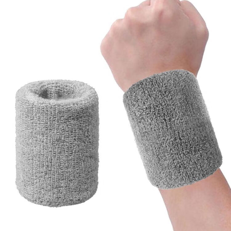 护手腕毛巾护腕毛巾手腕套护挽手碗护腕男女保暖关节运动护具绿色短款