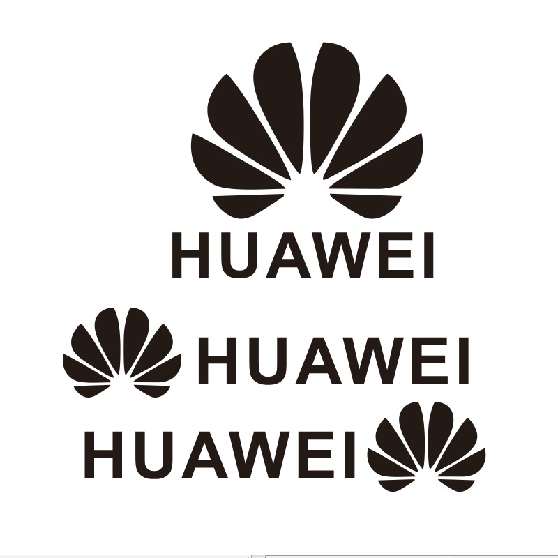 适用于华为logo汽车贴纸刮划痕遮挡改装饰车身门后视镜油箱创意个后