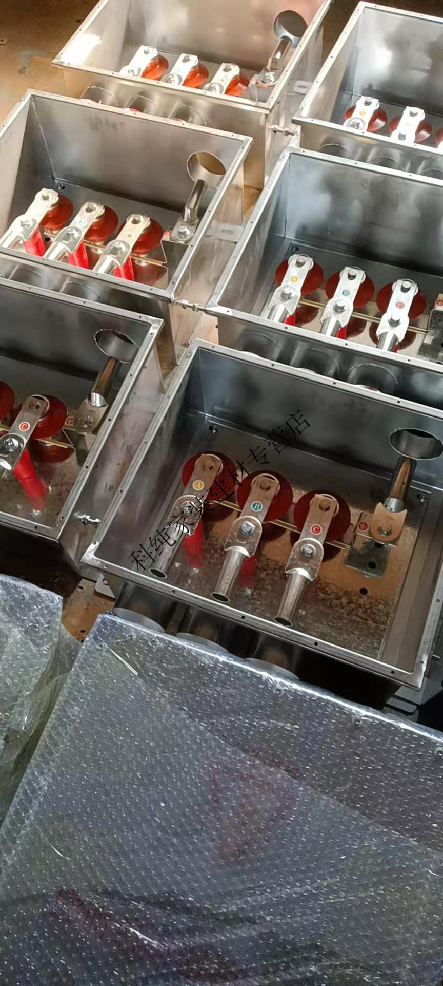 不绣钢10kv/35kv/110kv/220kv电缆护层保护接地箱 直接接地箱定制 浅