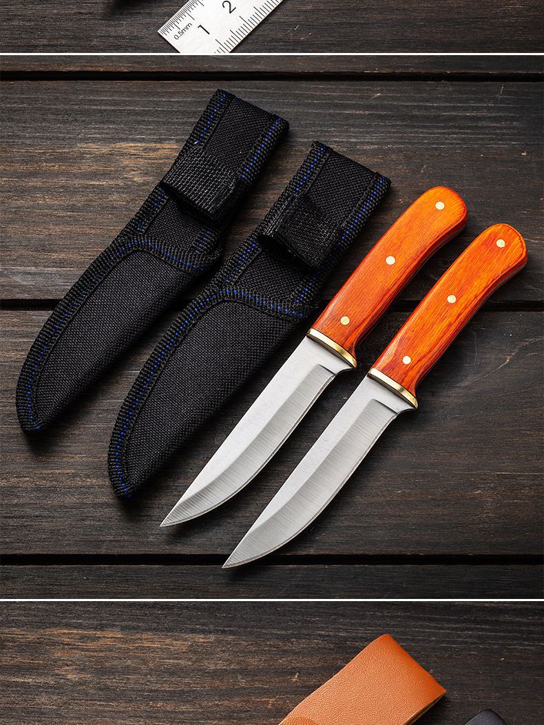 蒙古手工小刀纯手工内蒙古小刀子小型吃肉割肉专用手把肉恩克同款刀