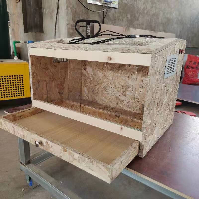 芦丁鸡保温箱实木保温爬宠亚克力鹌鹑育雏小鸟鹦鹉全自动控温饲养箱