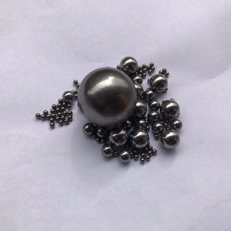 实心铁珠亮面1mm3mm5mm7mm小铁球弹粮实心钢球毫米滚珠打孔焊接无淬火