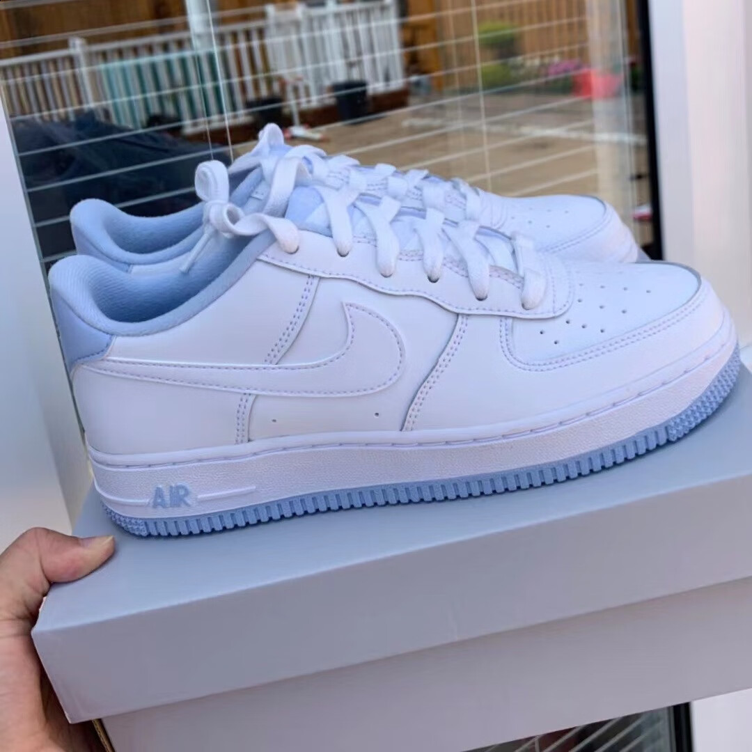 耐克(nike)空军一号天空蓝低帮板鞋男女学生情侣百搭小白鞋ins超火
